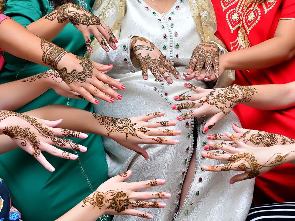 Moroccan Henna Painting