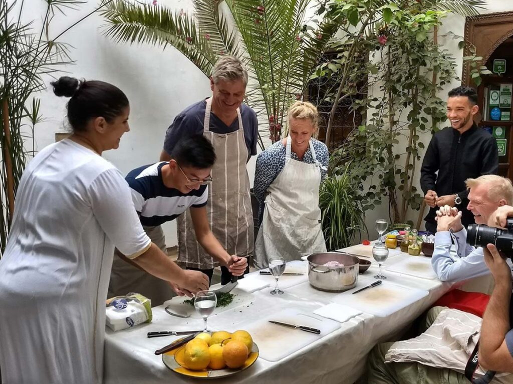 Cooking class Marrakech